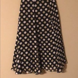 Like new polka dot skirt